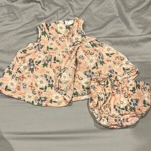 Angel Dear Floral Infant Outfit